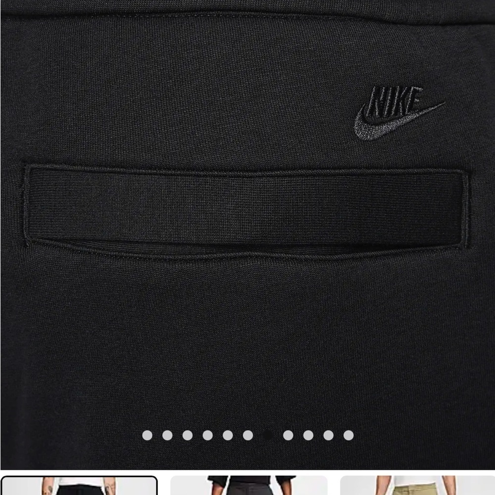 Nike loose fit straight leg stacked length joggers/track pants - Picture 6 of 11